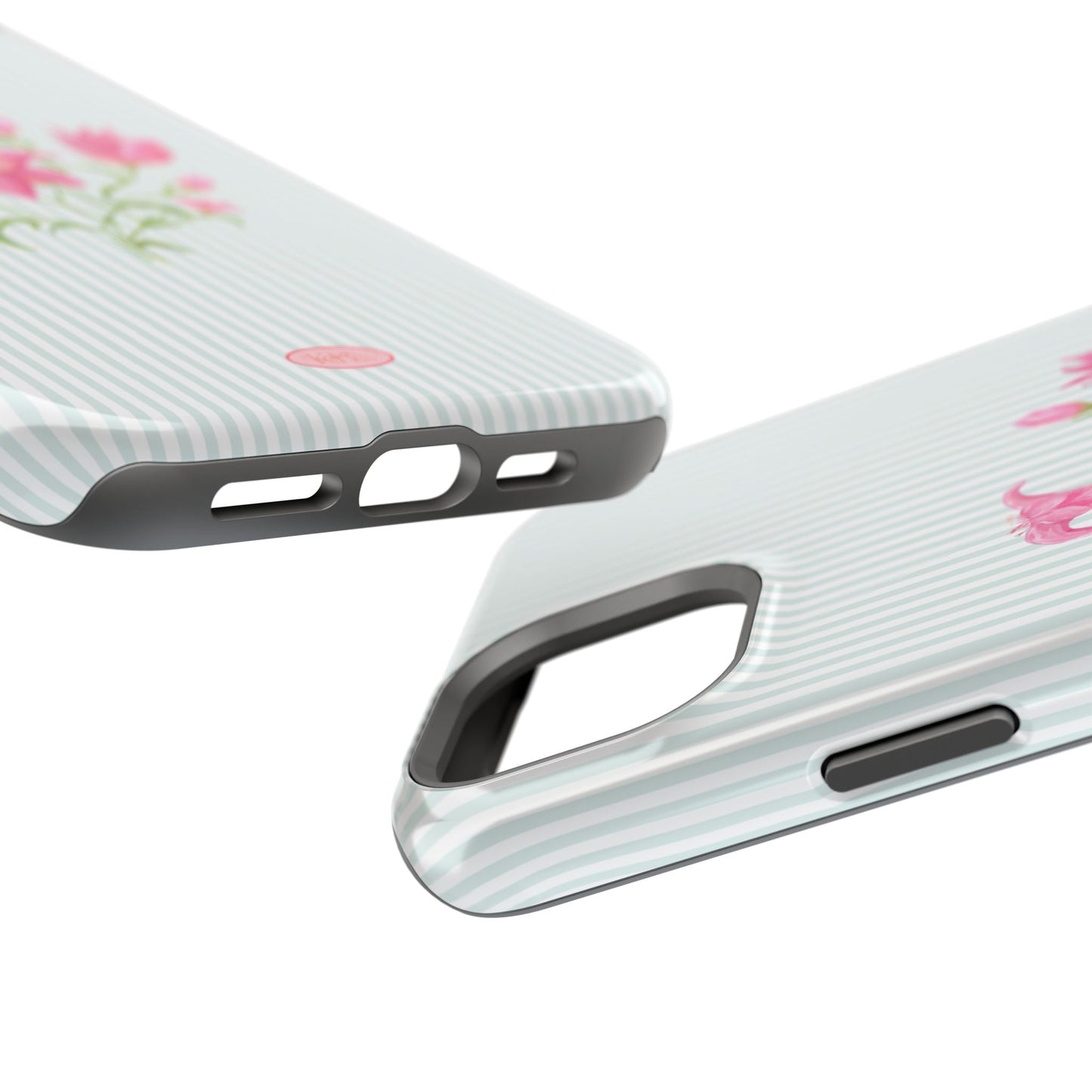 Lily Bloom Mag Safe Case for iPhone - Blue