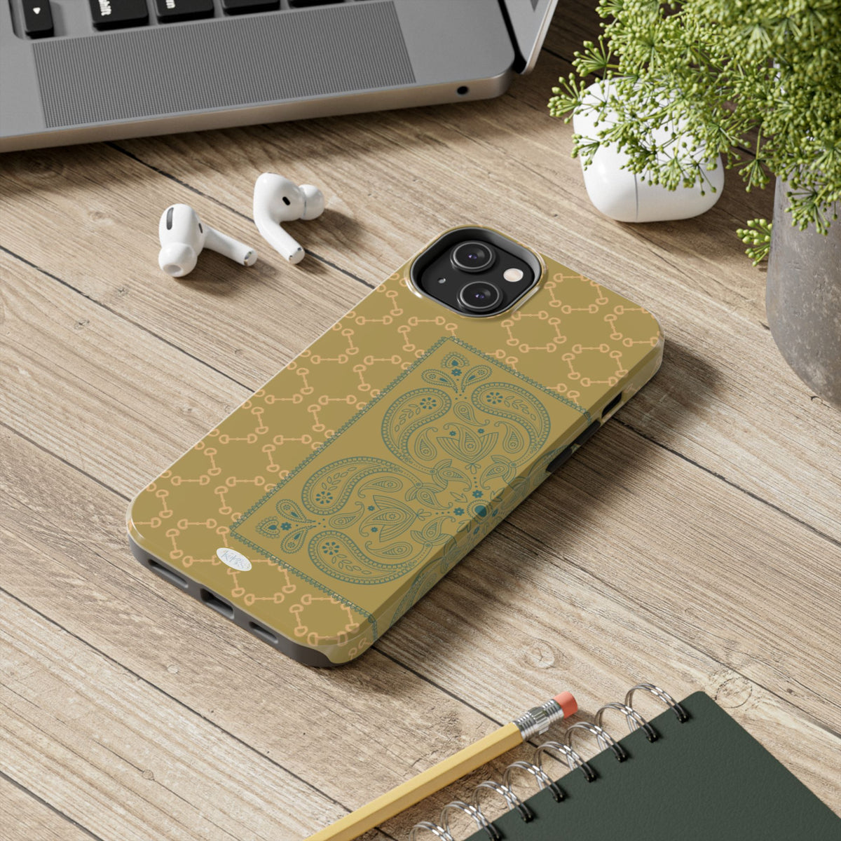 Horsebit Bandana Tough Case for iPhone
