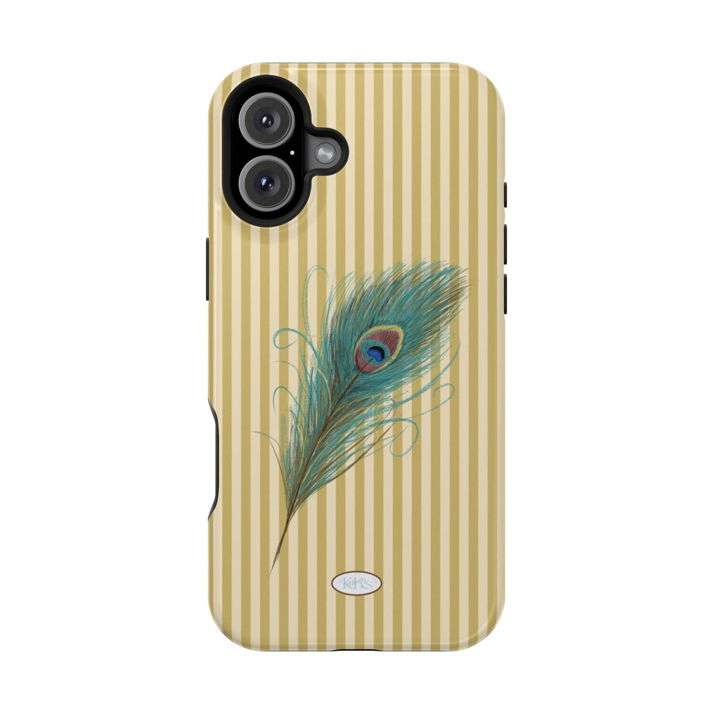 Peacock Feather Mag Safe Case