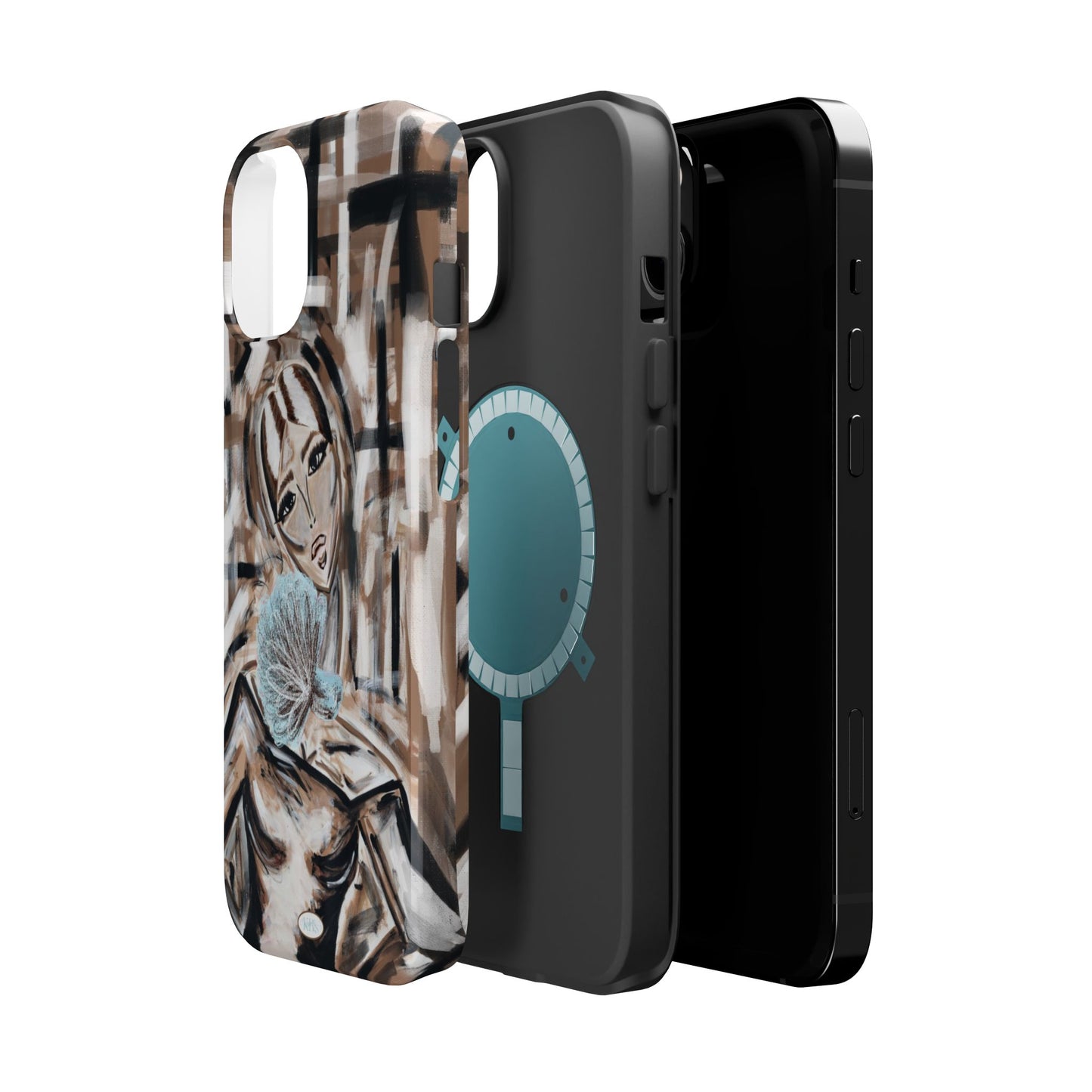 Quinn Parker Mag Safe Case for iPhone - Blue