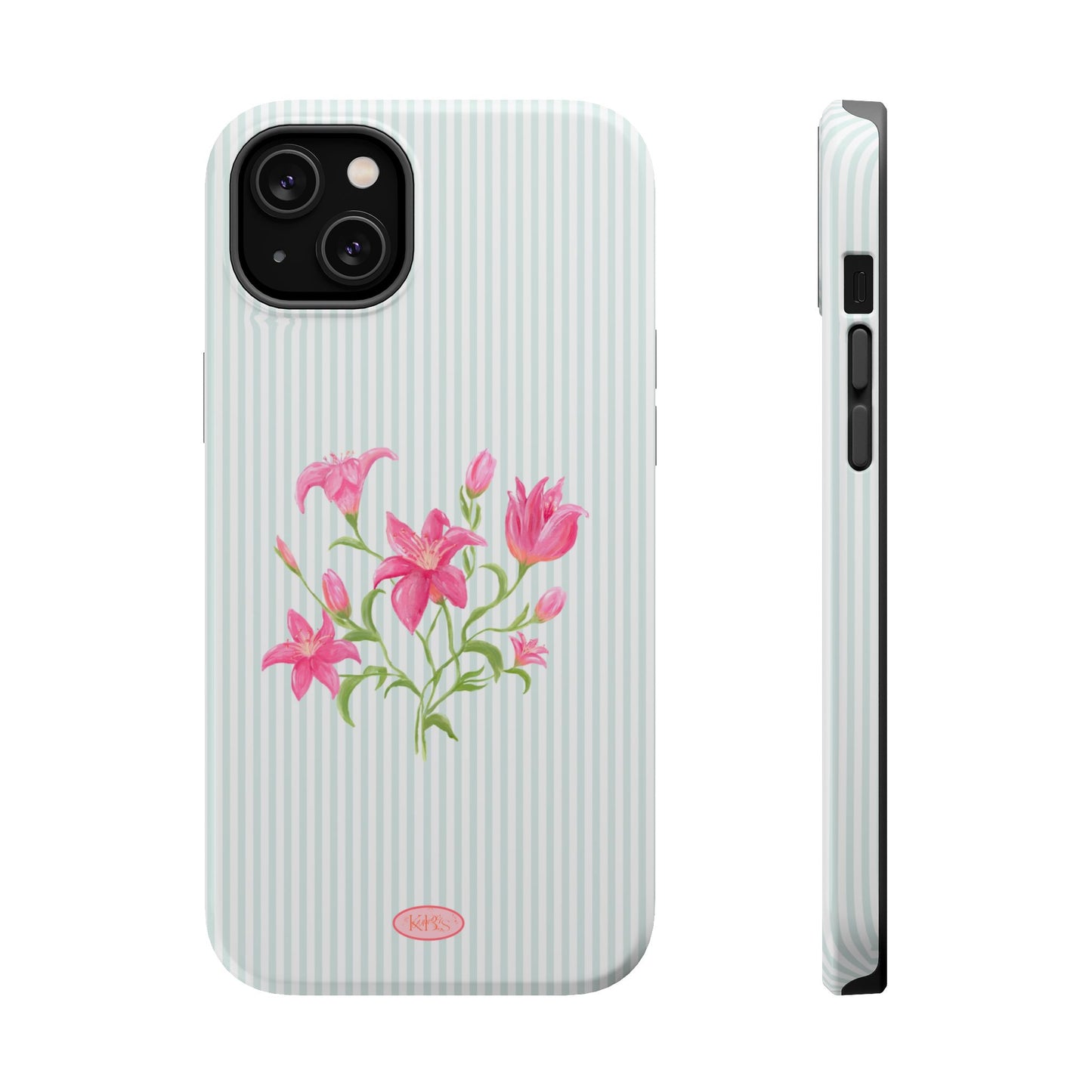 Lily Bloom Mag Safe Case for iPhone - Blue
