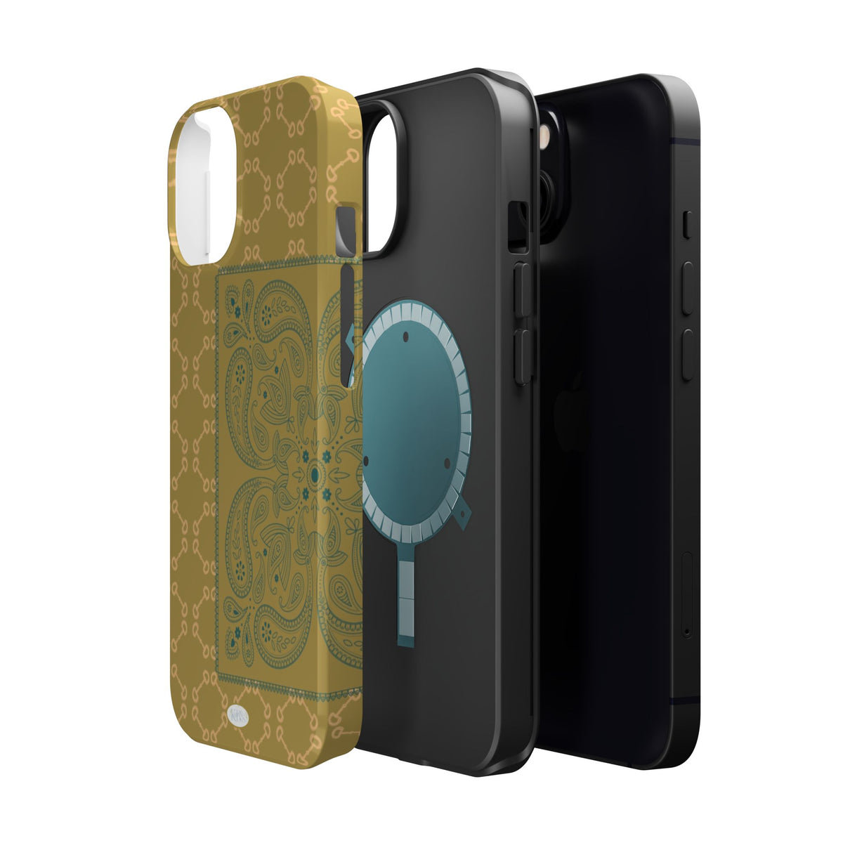 Horsebit Bandana Mag Safe Case for iPhone