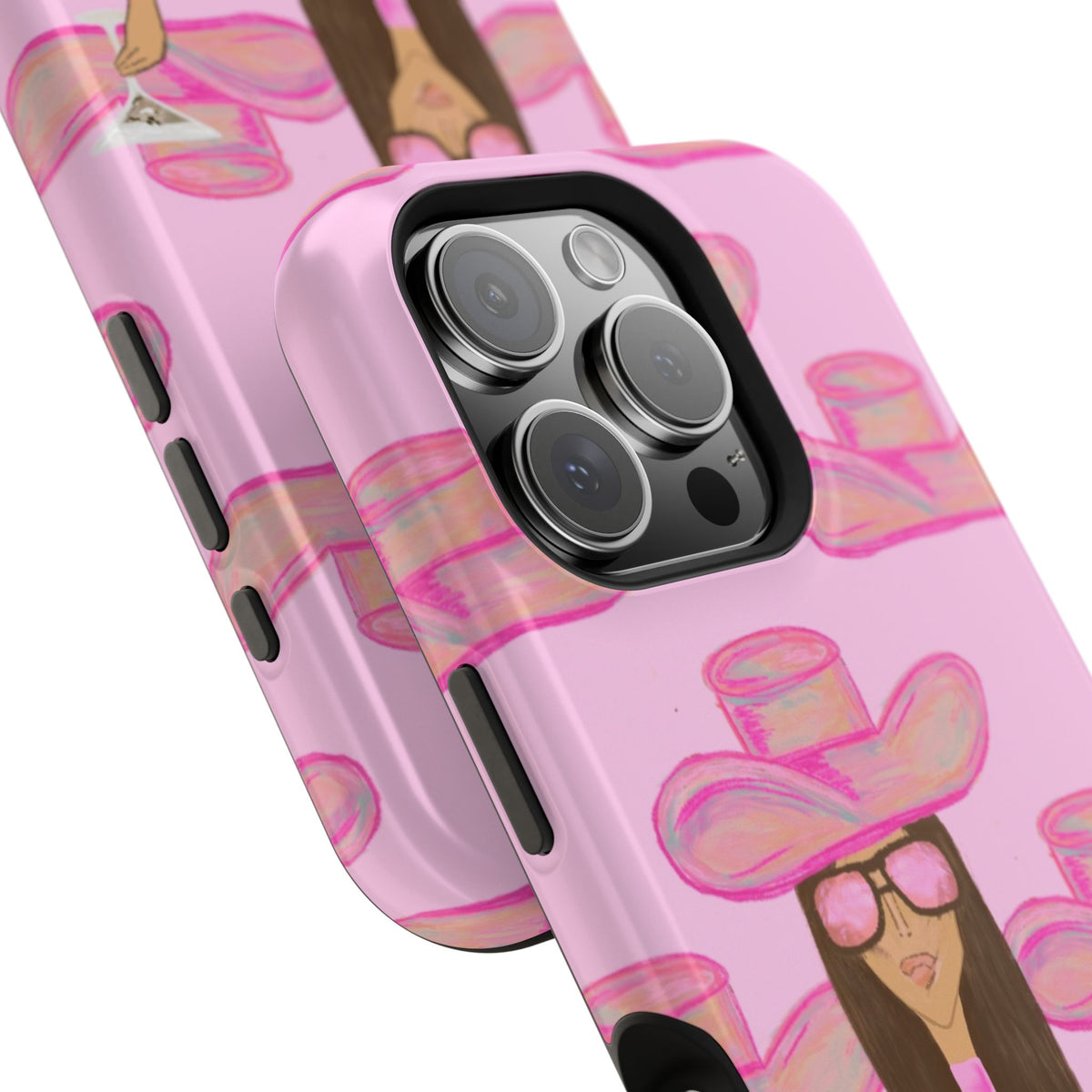 Cocktail Cowgirl MagSafe Case - Pink