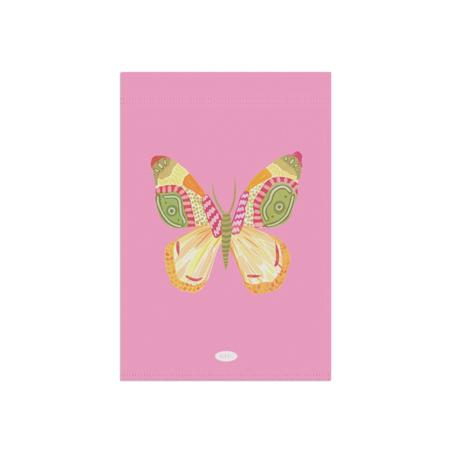 Flutter Garden Flag - Pink