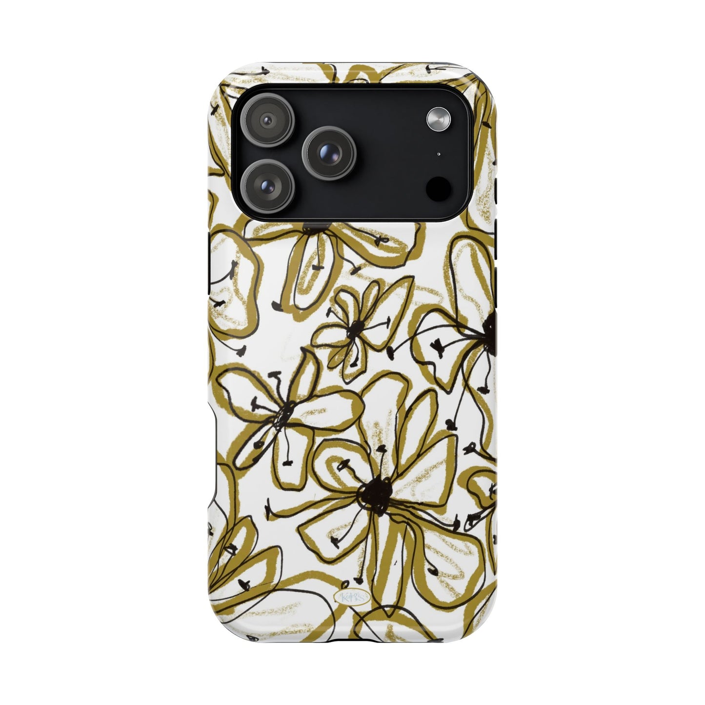 Floral Sketch Mag Safe Case for iPhone
