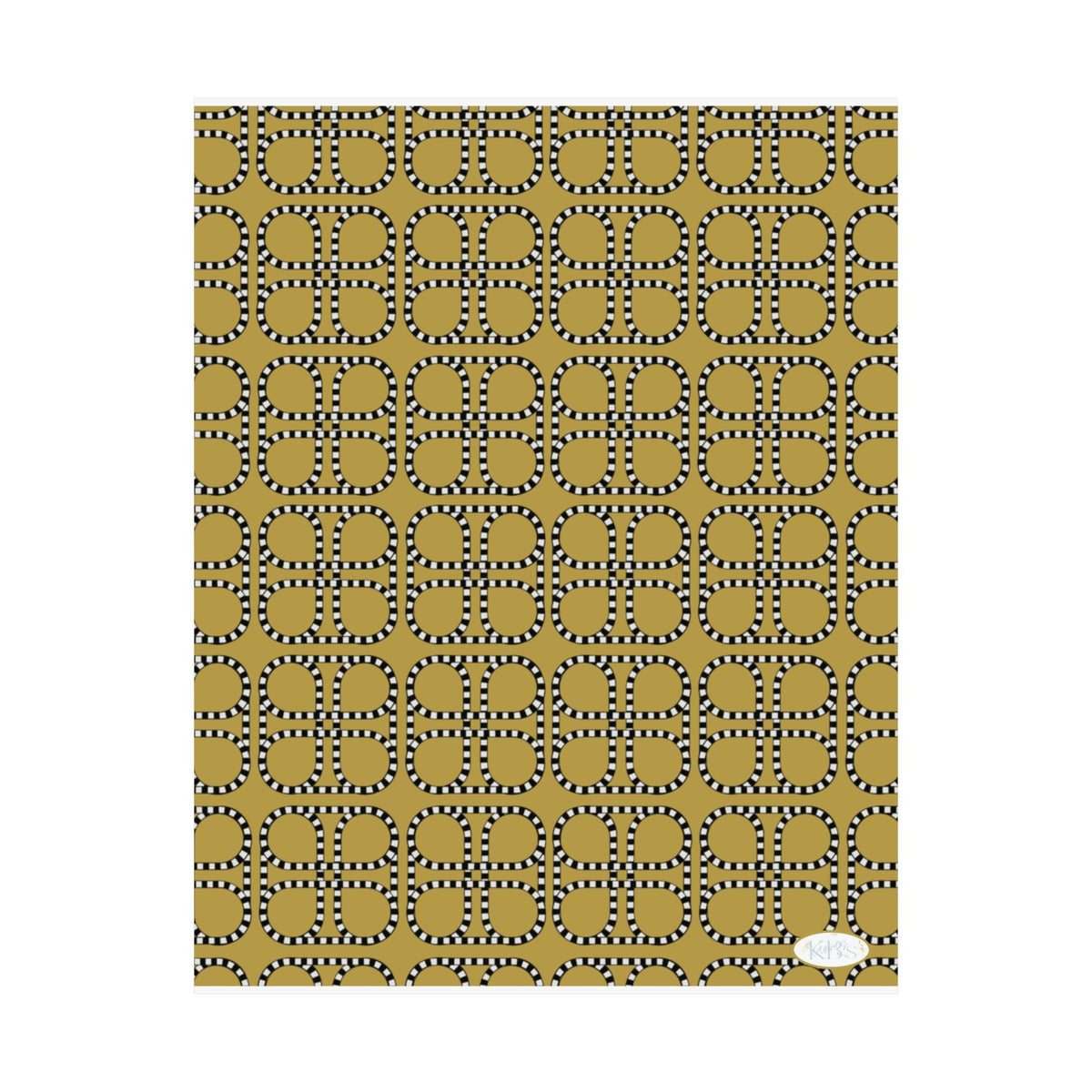 Looped Link Wall Print