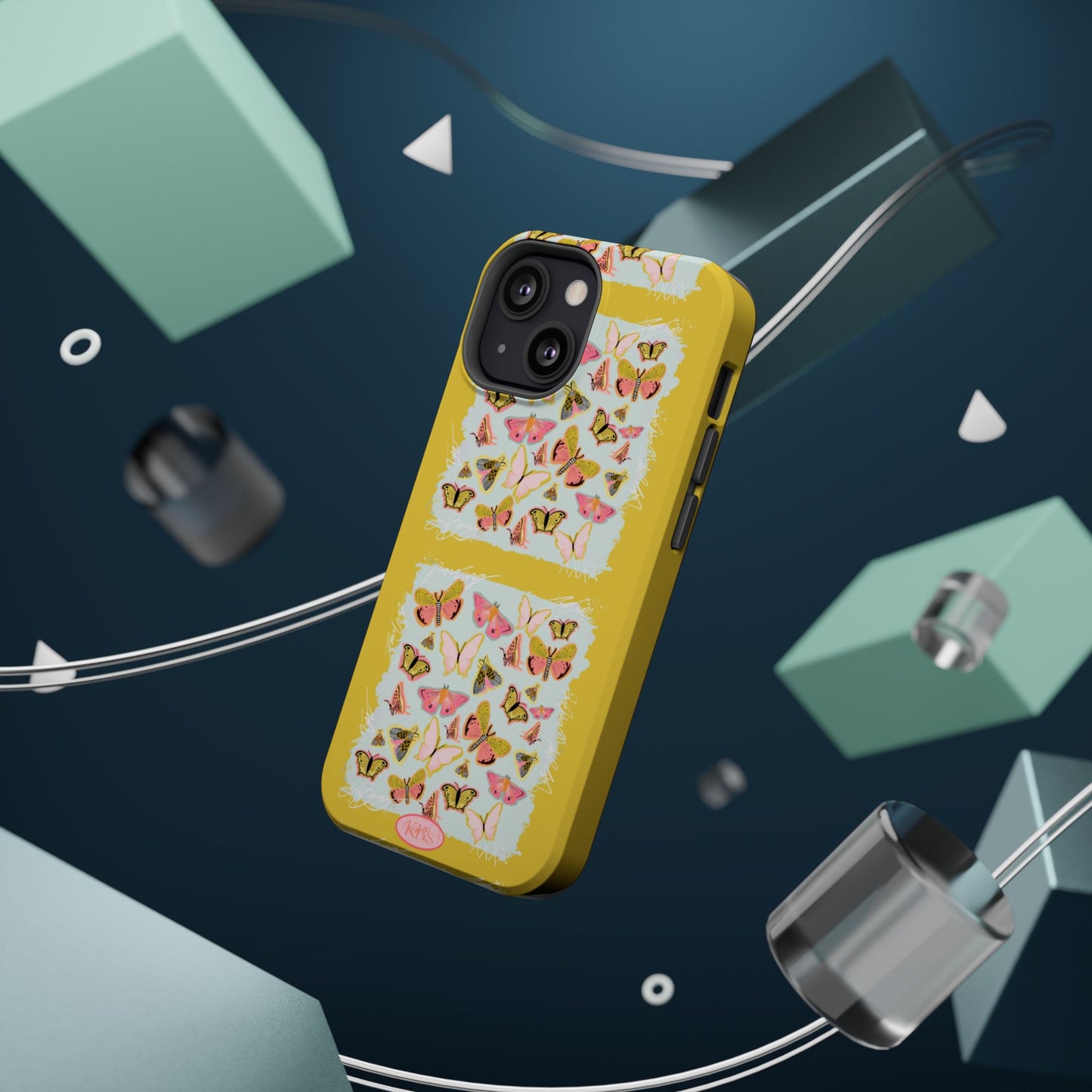 Butterfly Muse Scarf Mag Safe Case for iPhone