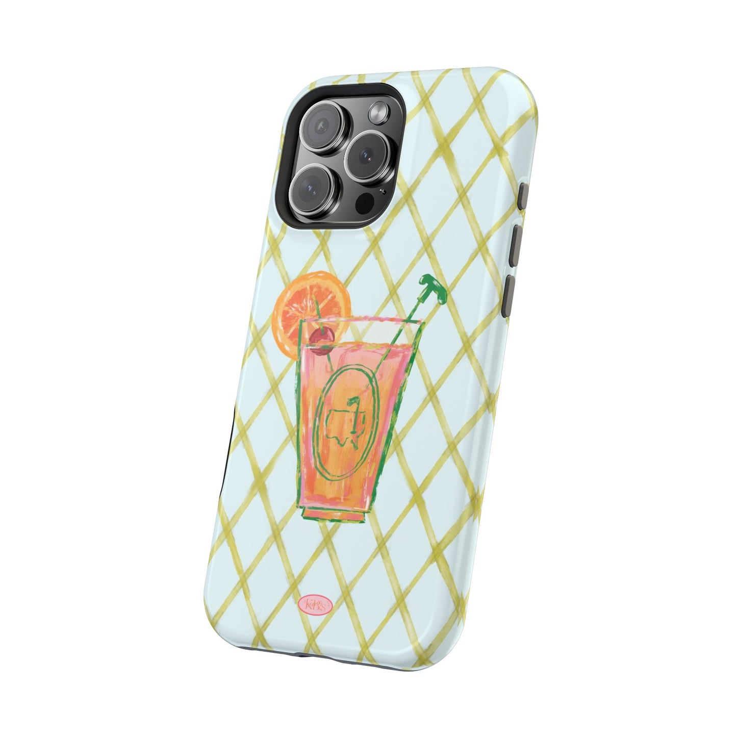 Azalea Cocktail Mag Safe Case for iPhone