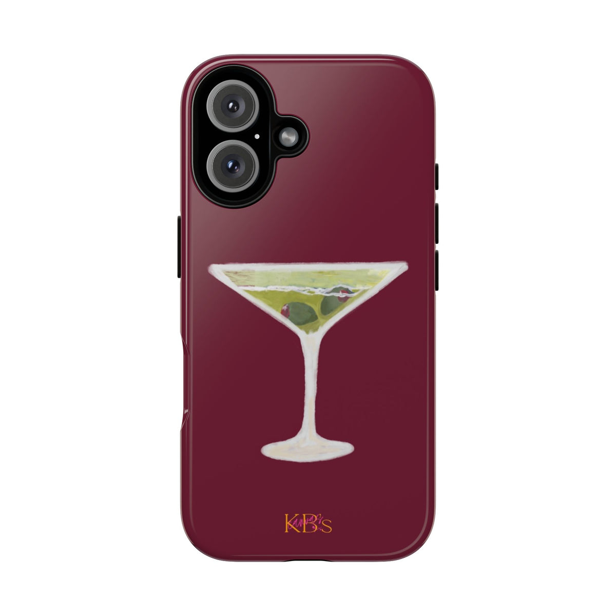 Maroon Martini Tough Case