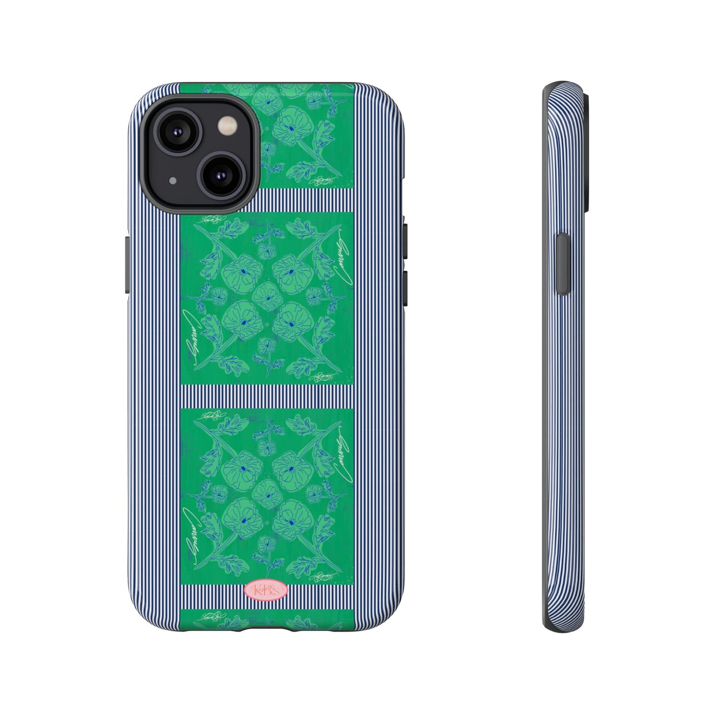 Flora Bloom Scarf Tough Case for iPhone