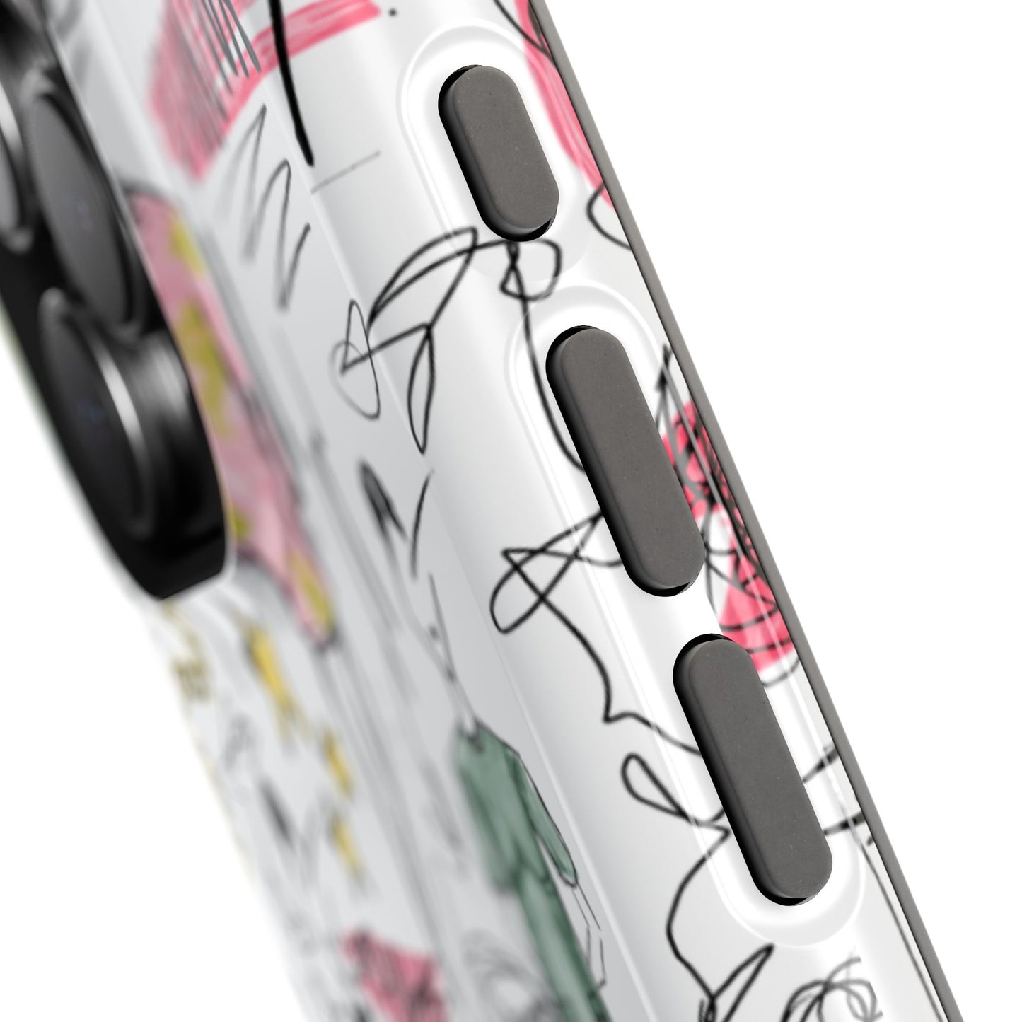 Fashion Sketch Mag Safe Case for iPhone - Multi