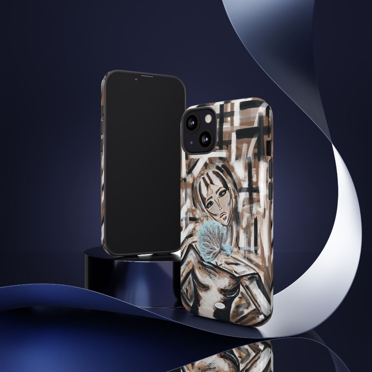 Quinn Parker Tough Case for iPhone - Blue