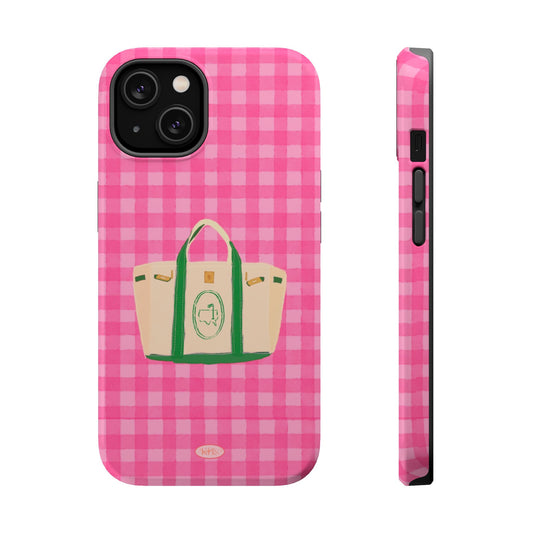 Fairway Tote Mag Safe Case for iPhone
