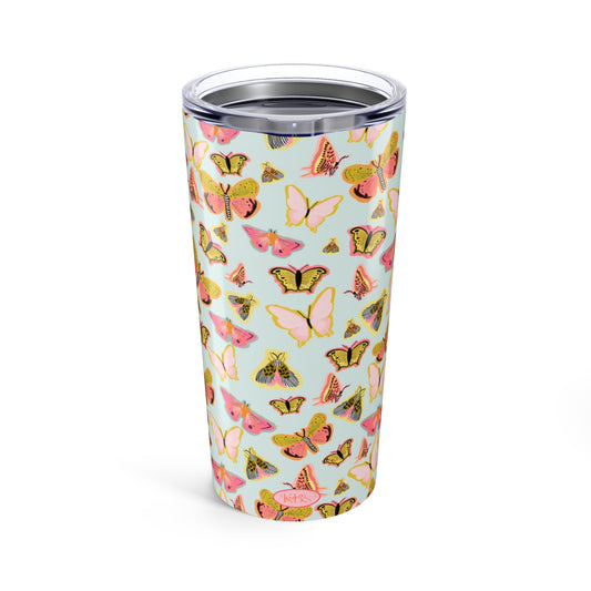 Butterfly Muse Tumbler - Blue