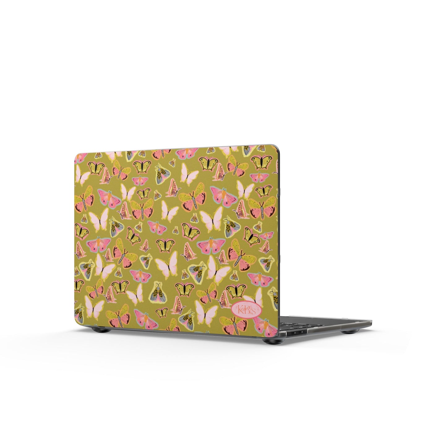 Butterfly Muse MacBook Case - Green