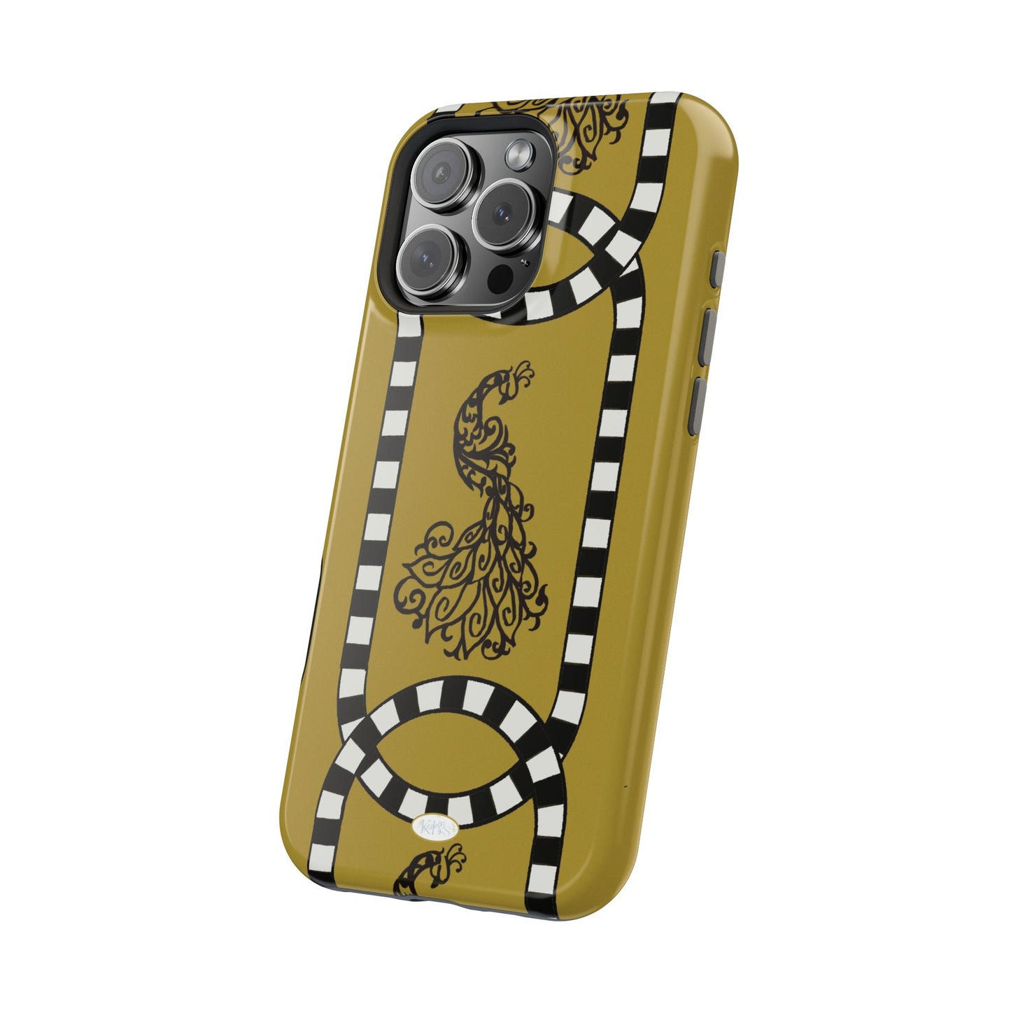 Feathered Stripe Mag Safe Case for iPhone