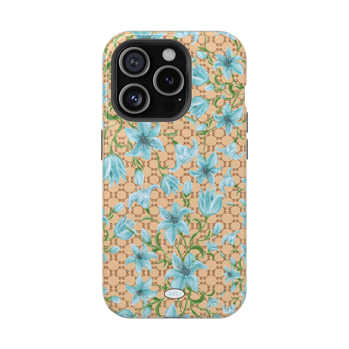 Horsebit Fleur Mag Safe Case for iPhone