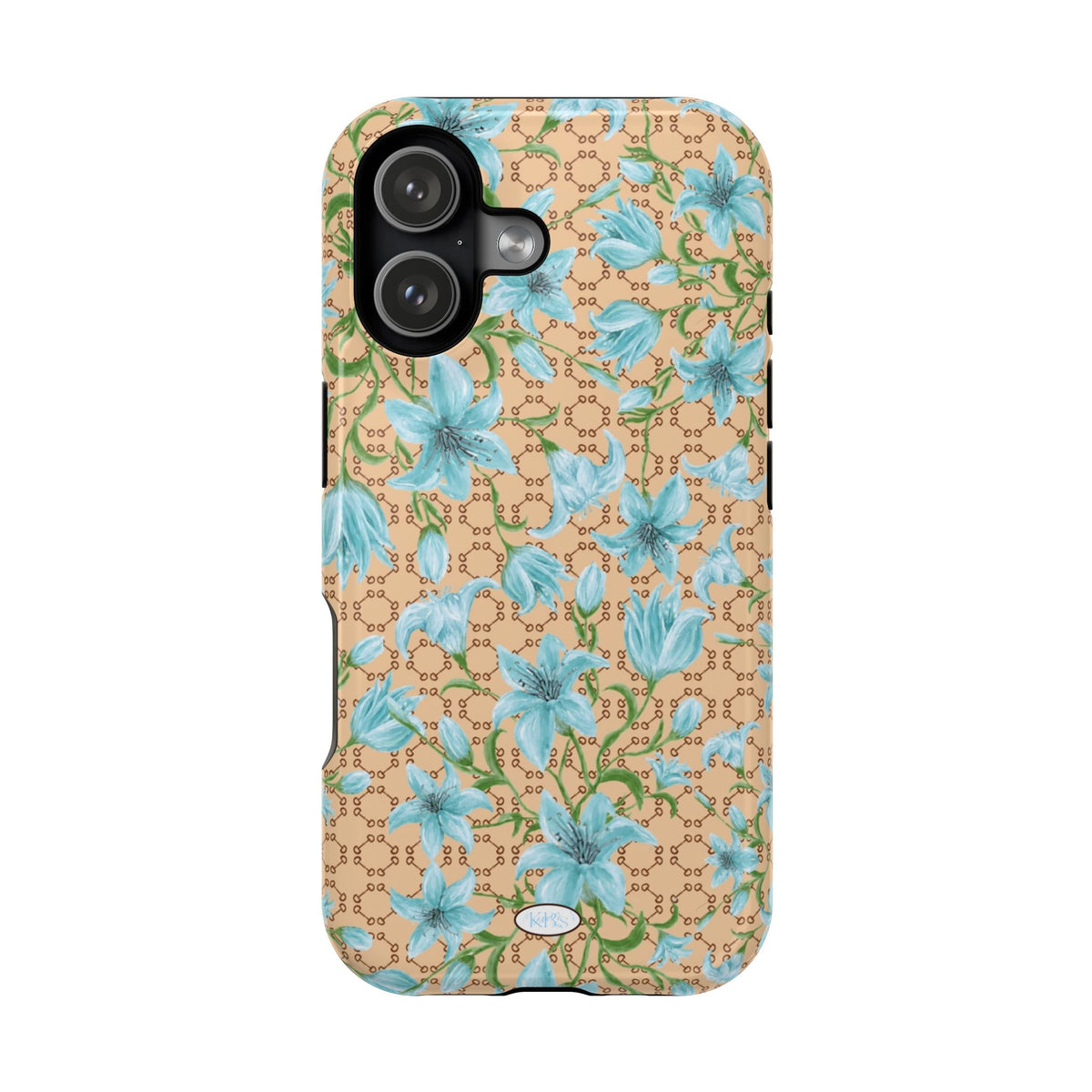 Horsebit Fleur Mag Safe Case for iPhone