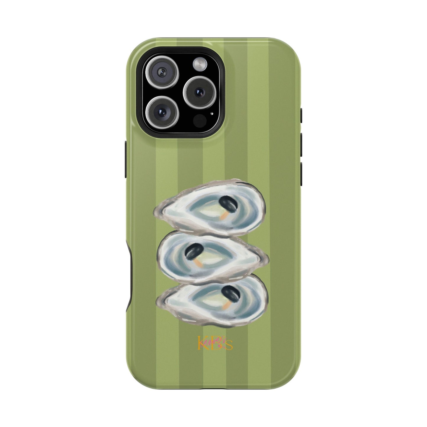 Striped Oyster Mag Safe Case