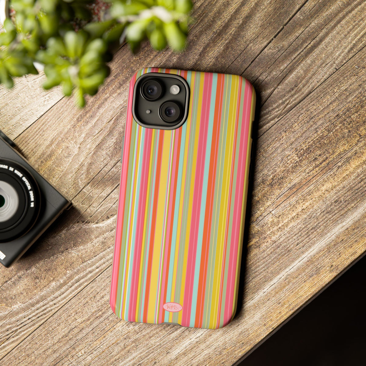 Poolside Stripe Tough Case for iPhone