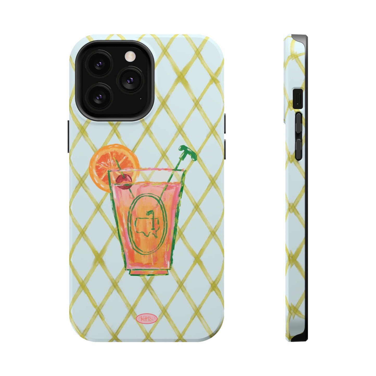 Azalea Cocktail Mag Safe Case for iPhone
