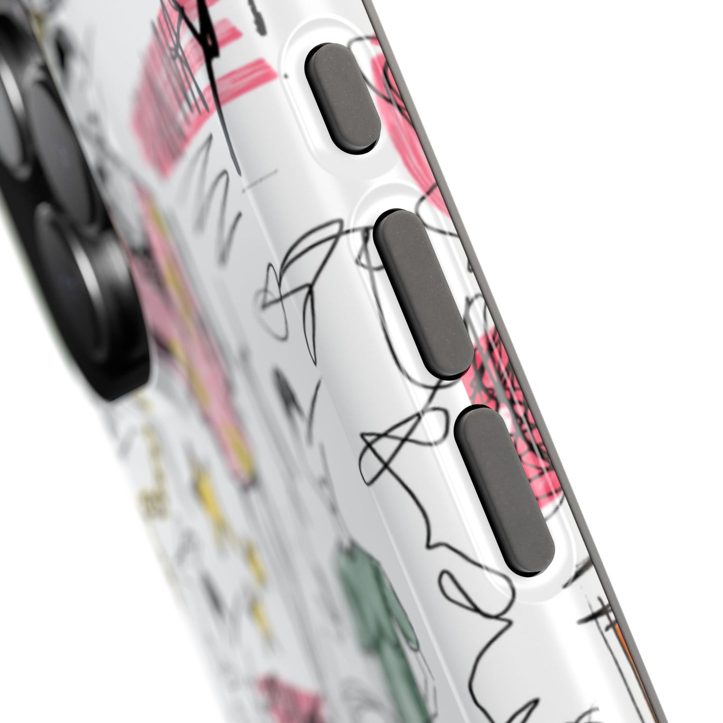 Fashion Sketch Mag Safe Case for iPhone - Multi