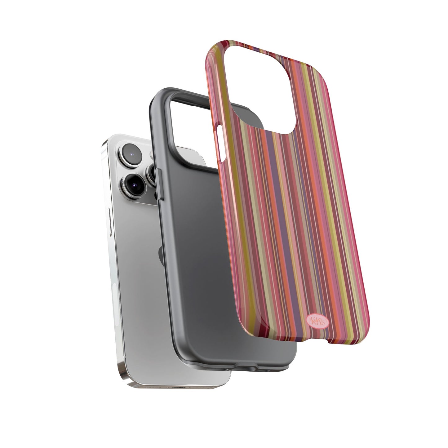Colorful Striped Phone Case - Tough Cases