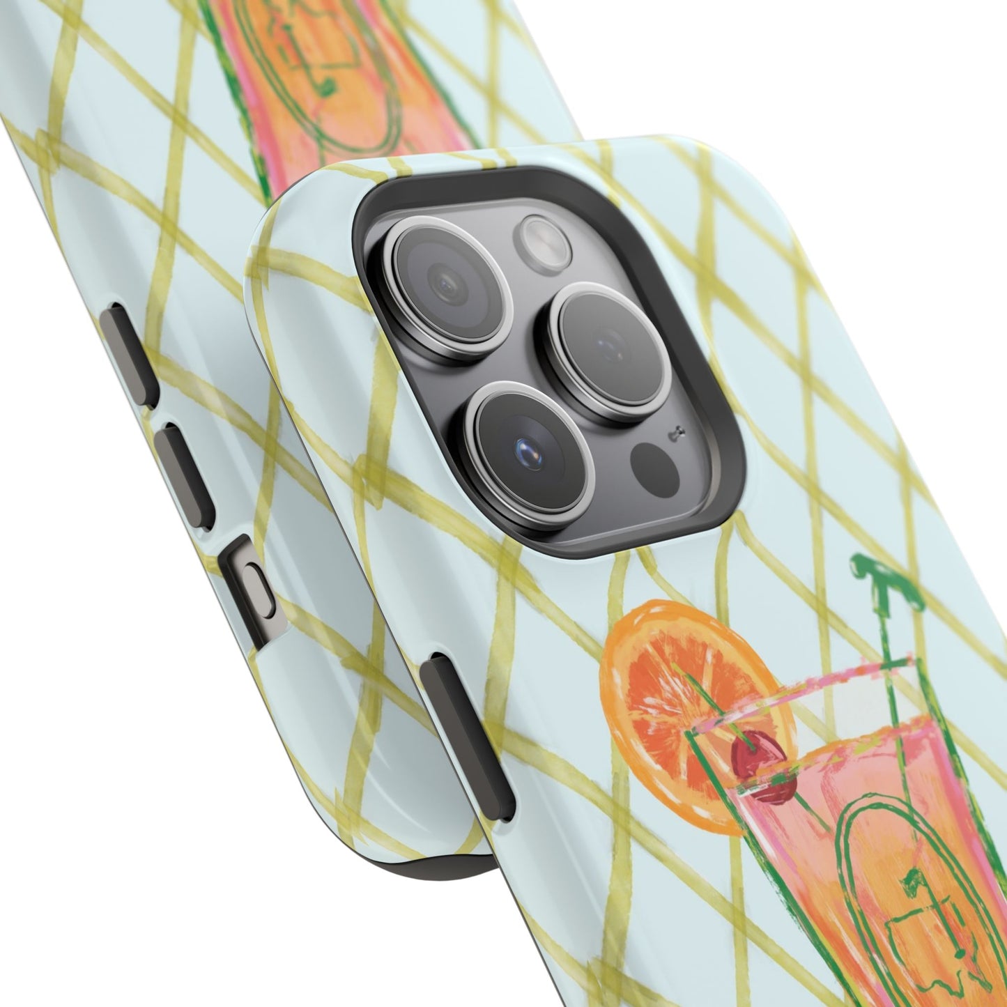 Azalea Cocktail Mag Safe Case for iPhone