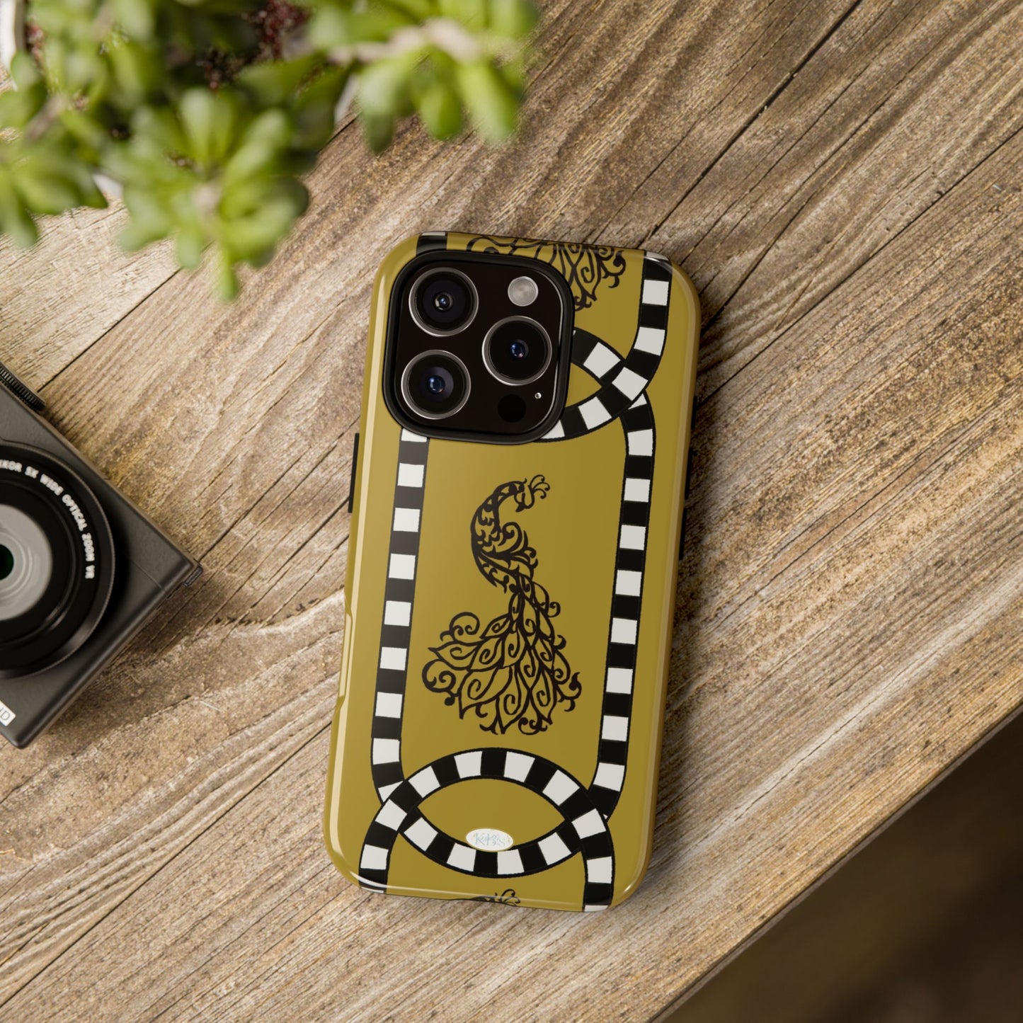Feathered Stripe Tough Case for iPhone