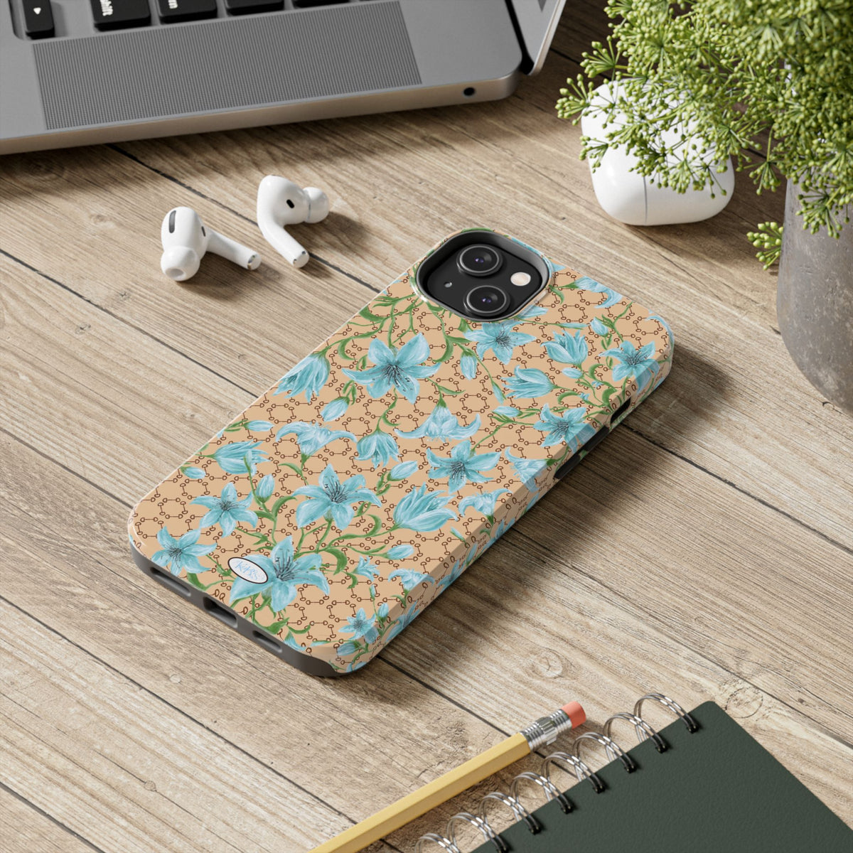 Horsebit Fleur Tough Case for iPhone