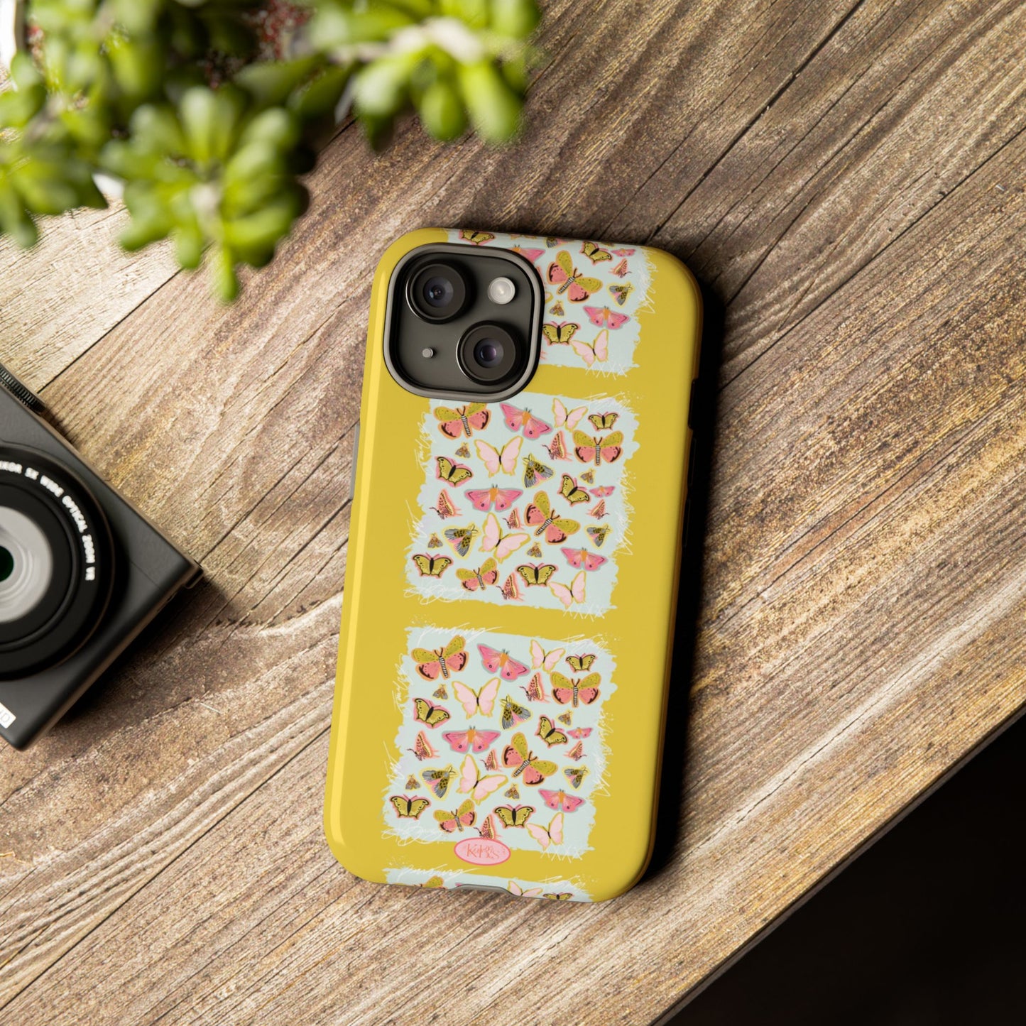 Butterfly Muse Scarf Tough Case for iPhone