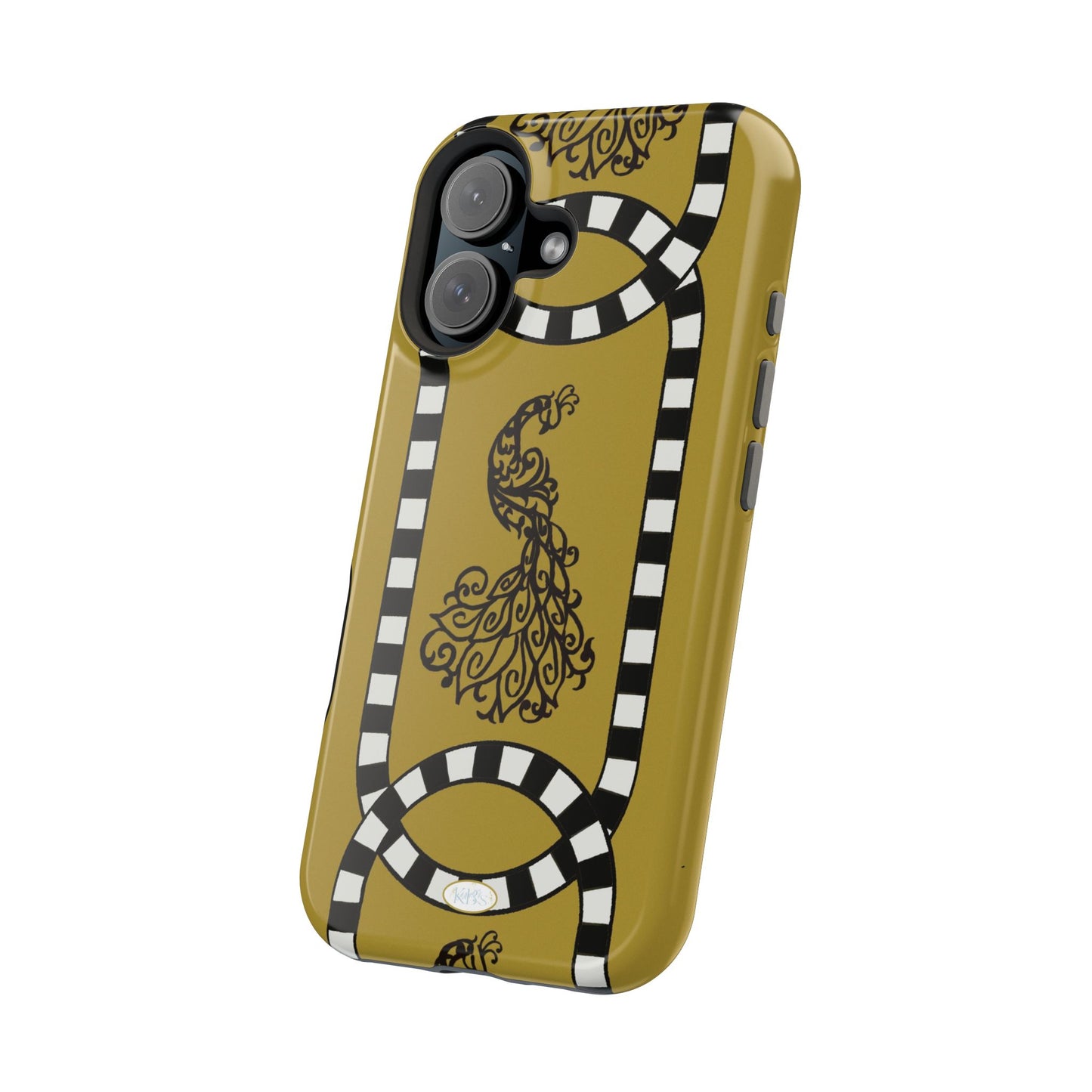 Feathered Stripe Mag Safe Case for iPhone