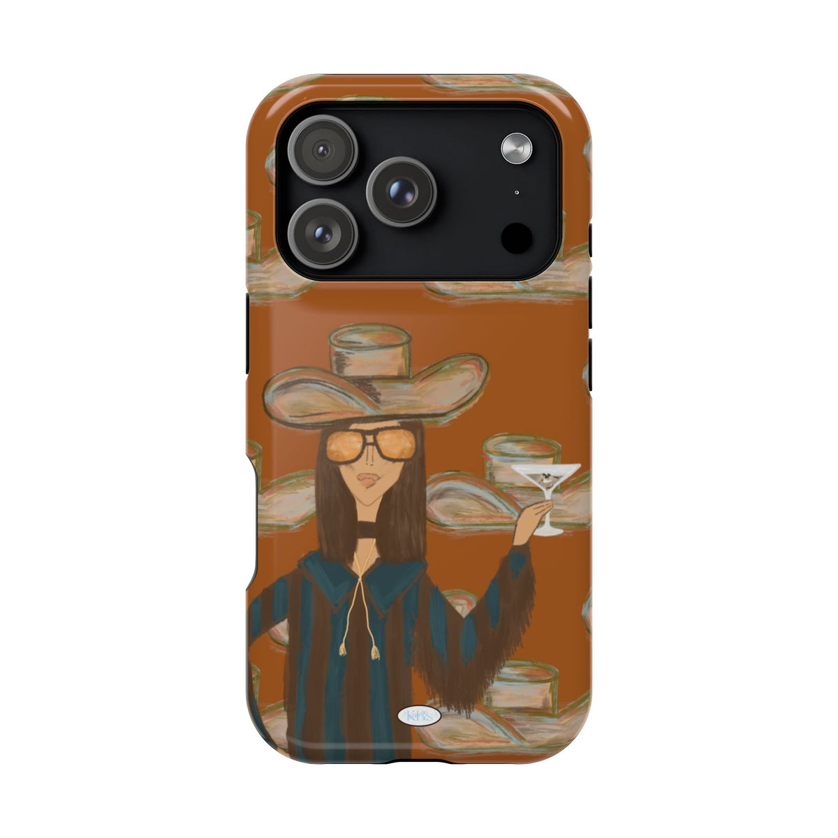 Cocktail Cowgirl Mag Safe Case for iPhone