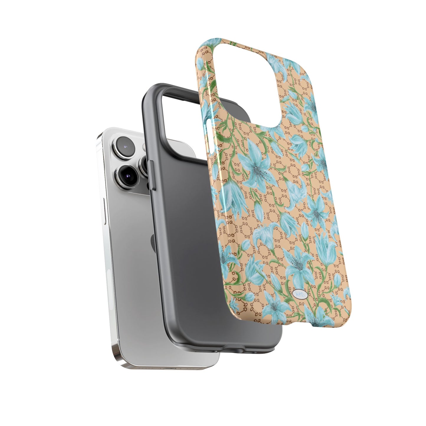 Horsebit Fleur Tough Case for iPhone