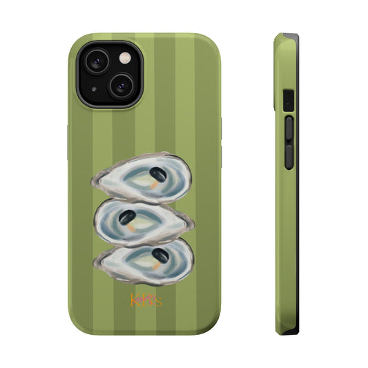 Striped Oyster Mag Safe Case