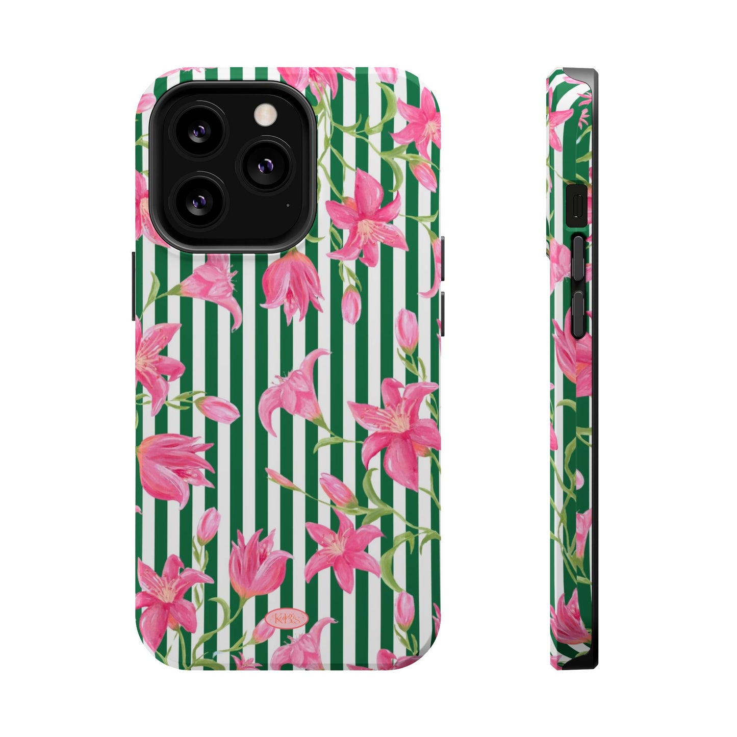 Azalea Stripe Mag Safe Case for iPhone