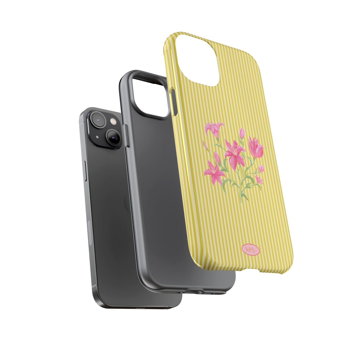 Lily Bloom Tough Case for iPhone - Yellow
