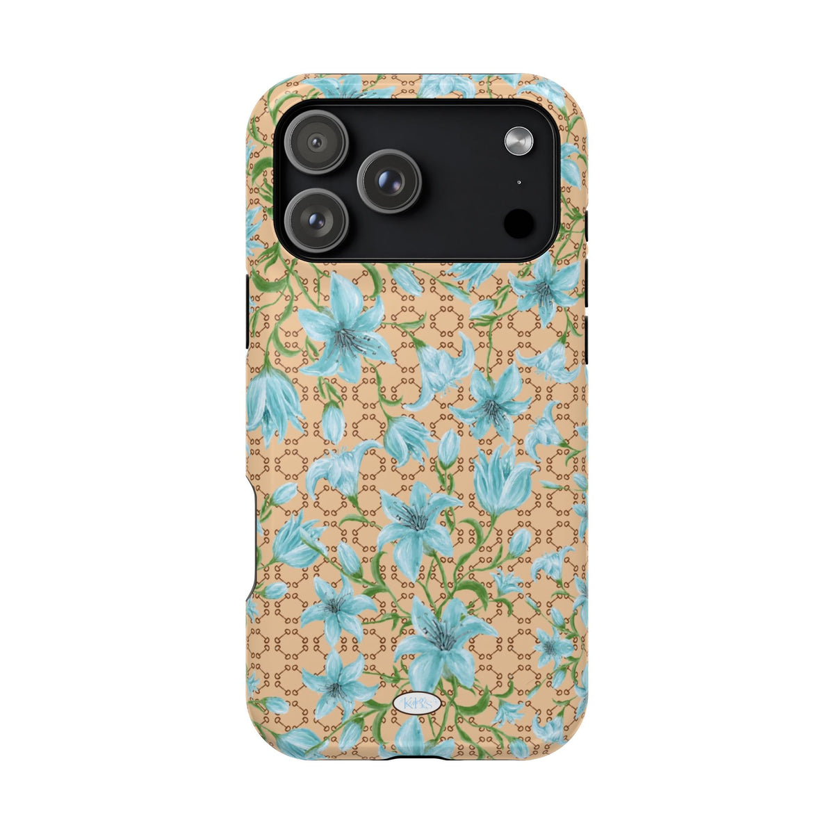 Horsebit Fleur Mag Safe Case for iPhone
