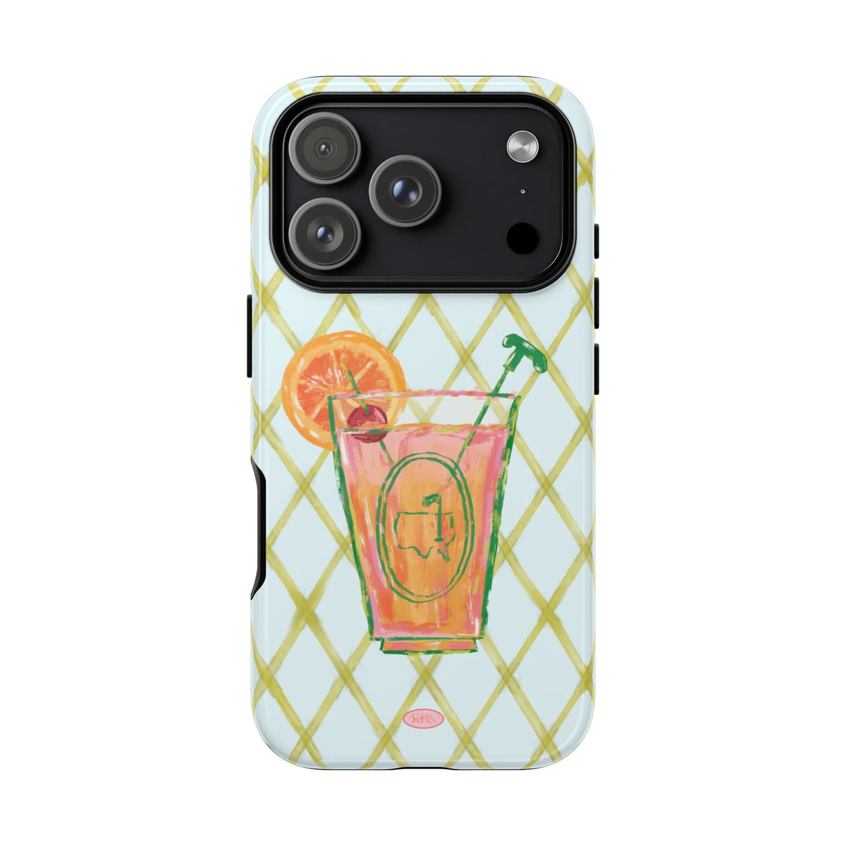 Azalea Cocktail Tough Case for iPhone