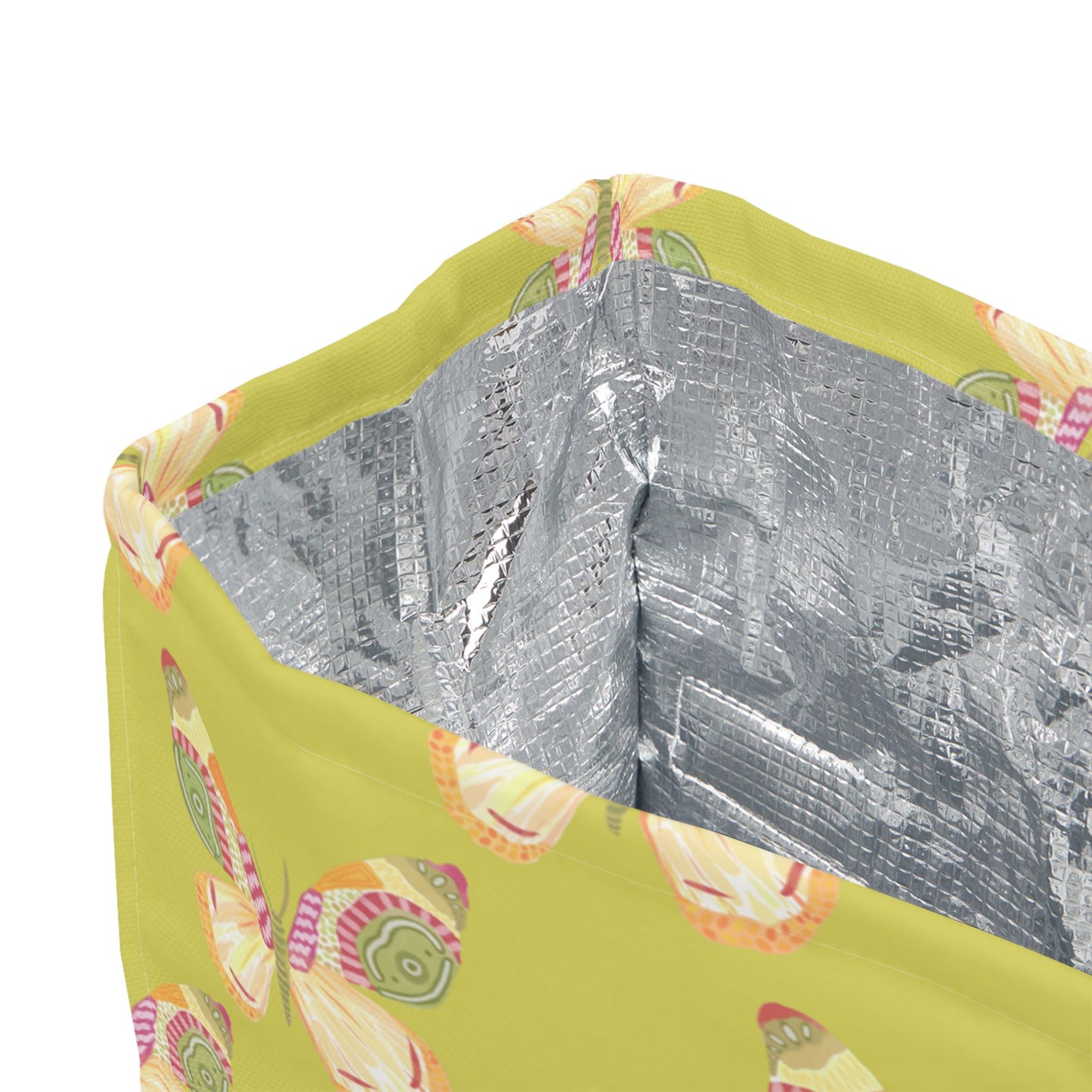 Flutter Pattern Insulated Lunch Box