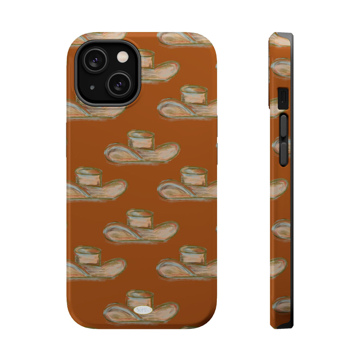 Cowboy Club Mag Safe Case for iPhone - Orange