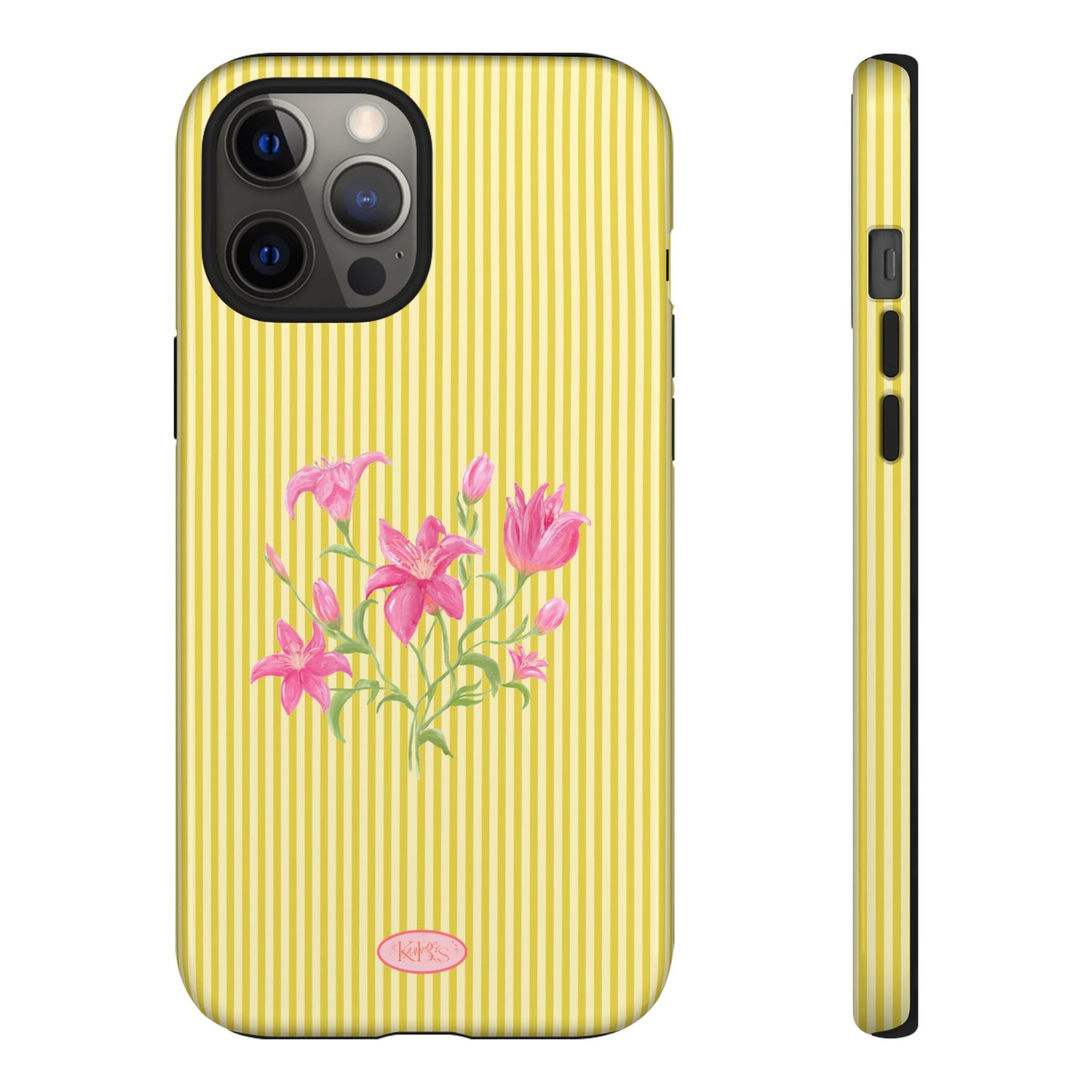 Lily Bloom Tough Case for iPhone - Yellow
