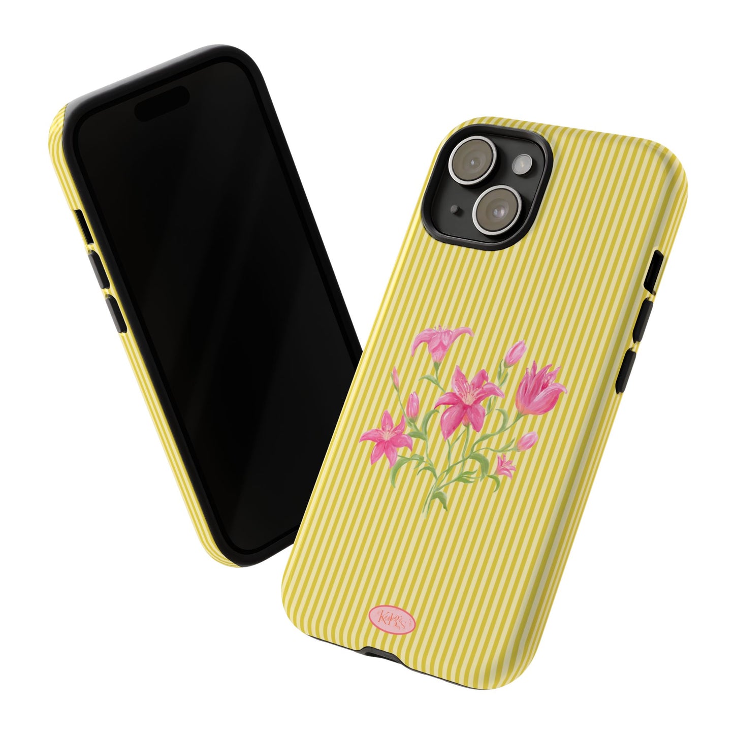 Lily Bloom Tough Case for iPhone - Yellow