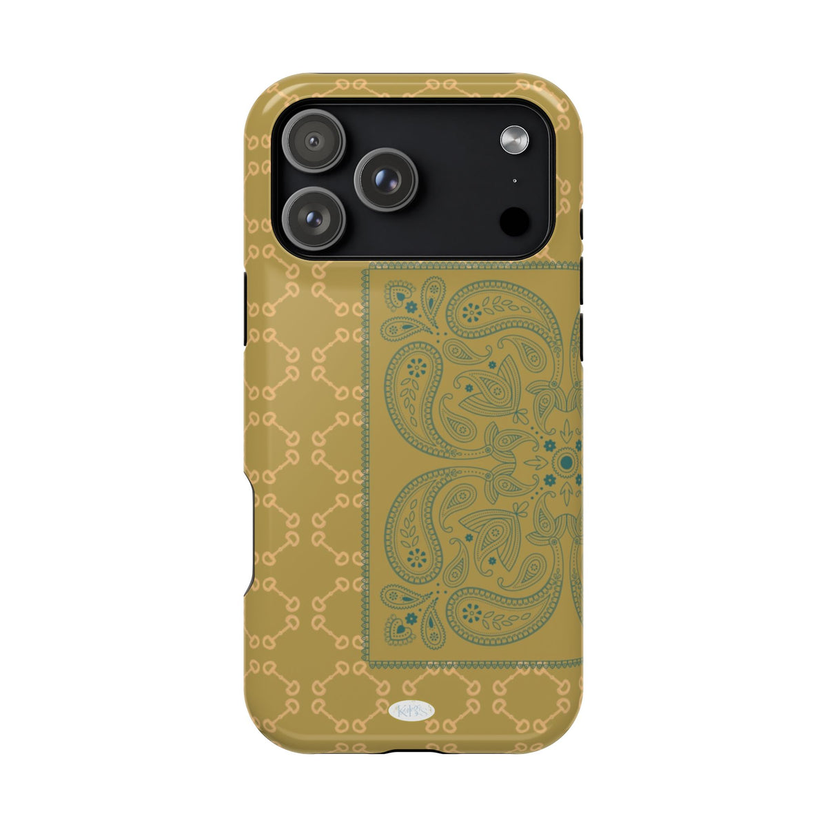 Horsebit Bandana Mag Safe Case for iPhone