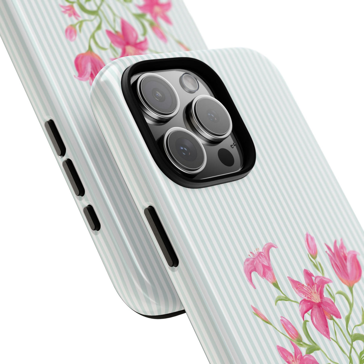 Lily Bloom Tough Case for iPhone - Blue