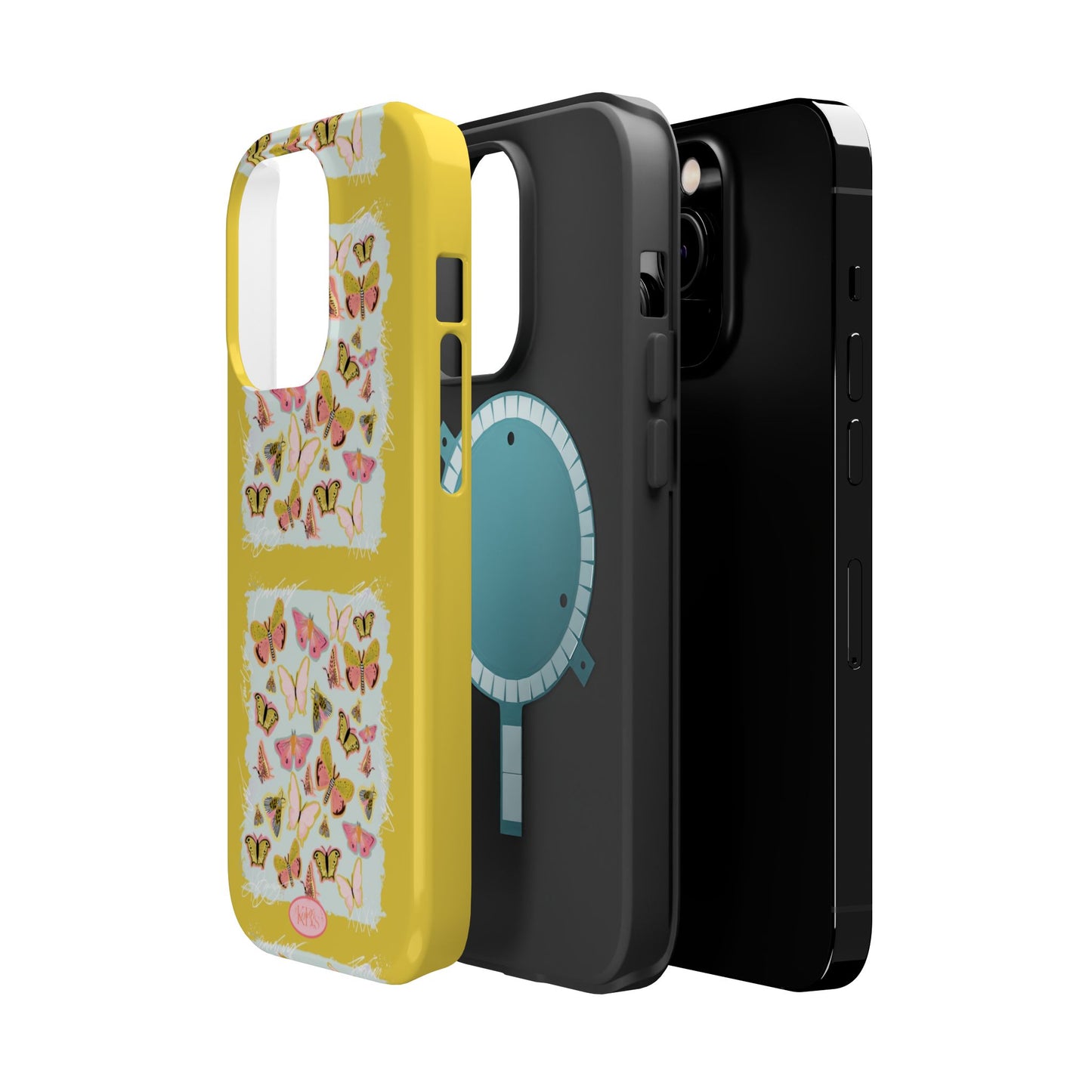 Butterfly Collage Mag Safe Case for iPhone