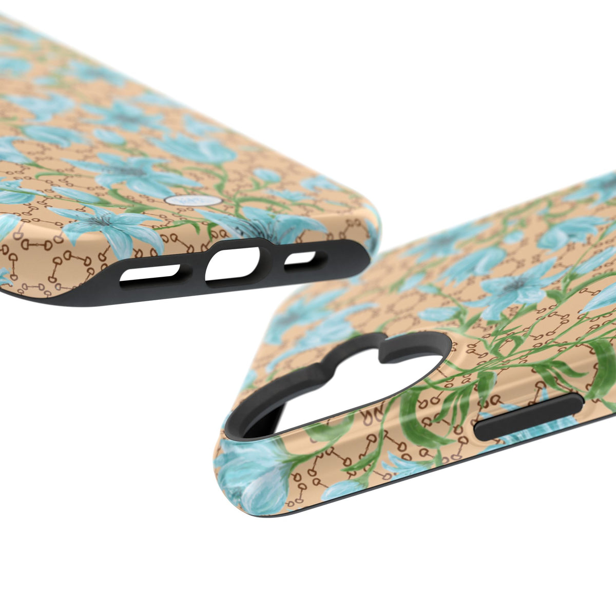 Horsebit Fleur Mag Safe Case for iPhone