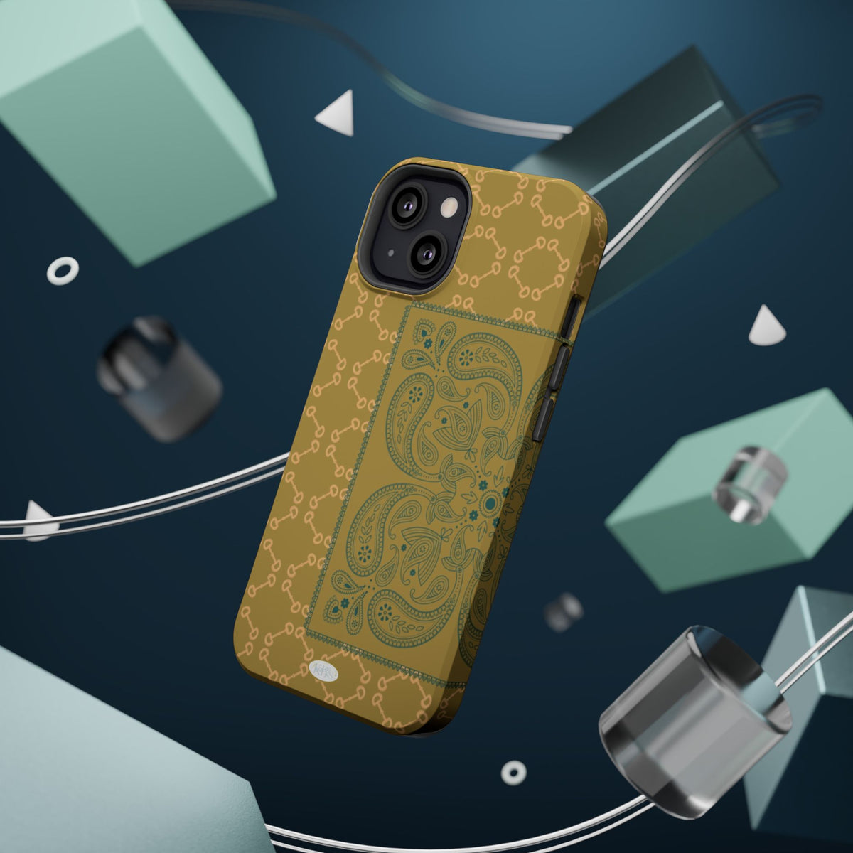 Horsebit Bandana Mag Safe Case for iPhone