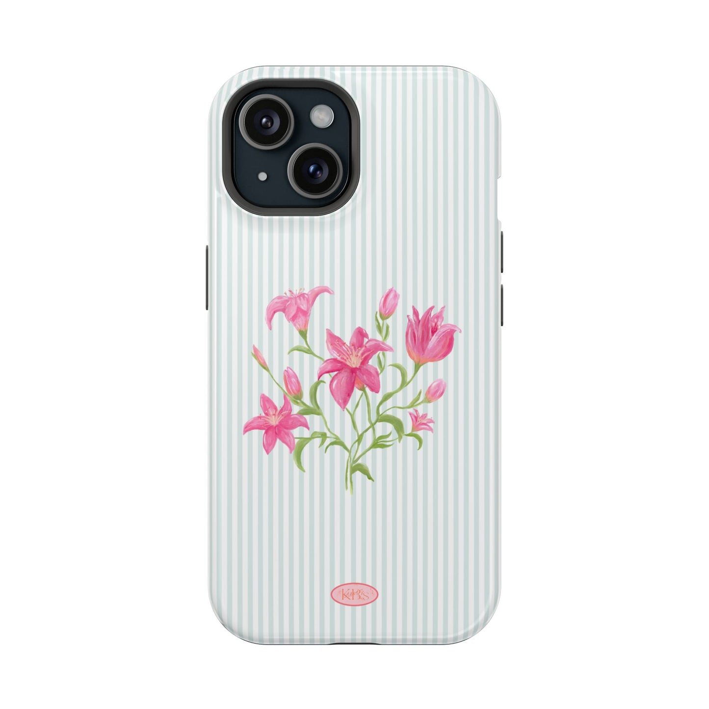 Lily Bloom Mag Safe Case for iPhone - Blue