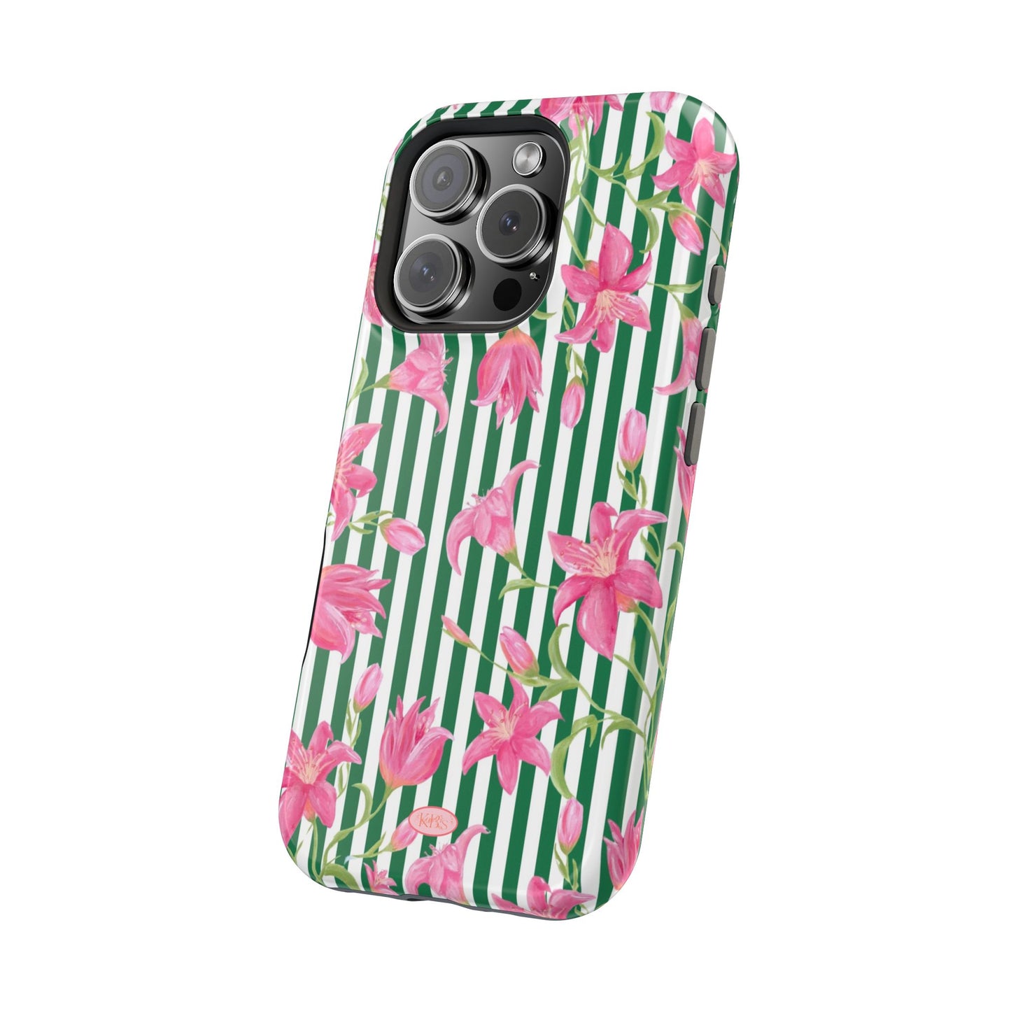 Azalea Stripe Mag Safe Case for iPhone